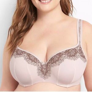 NWT Cacique Balconette Bra 44DDD